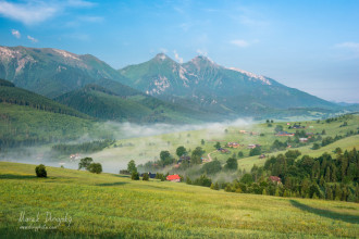 Belianske Tatry z Antošovského vrchu