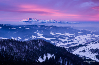 Tatry z Vysokých skaliek