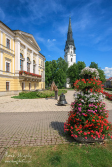 Radnica a veľký kostol