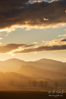 Spišský hrad a Spišská Kapitula v rannom svetle