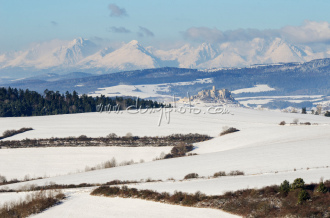 Spišský hrad a Vysoké Tatry