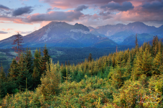 Belianske a Vysoké Tatry za rána