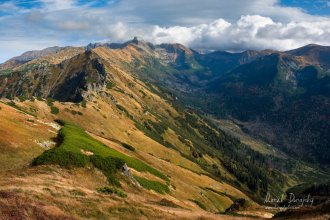 Vysoké Tatry z Červených vrchov