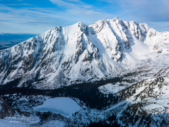 Popradské pleso a Mengusovská dolina v zime