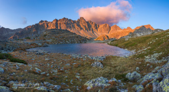 Panoráma od Starolesnianského plesa